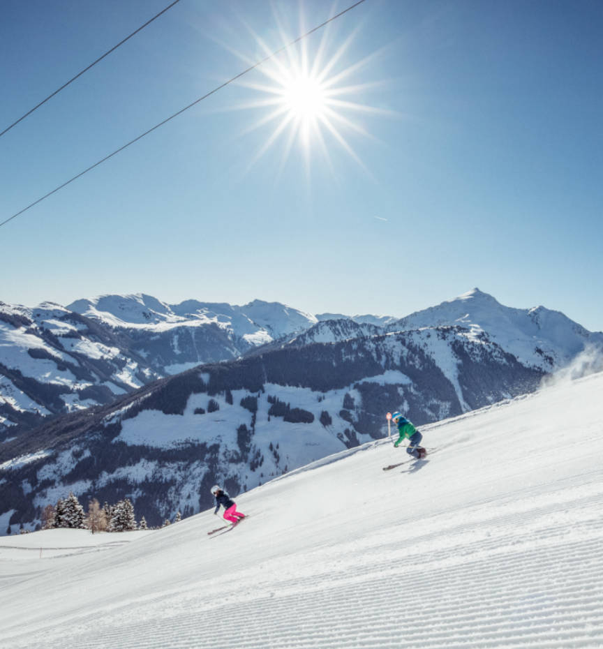Skifahren im Alpbachtal