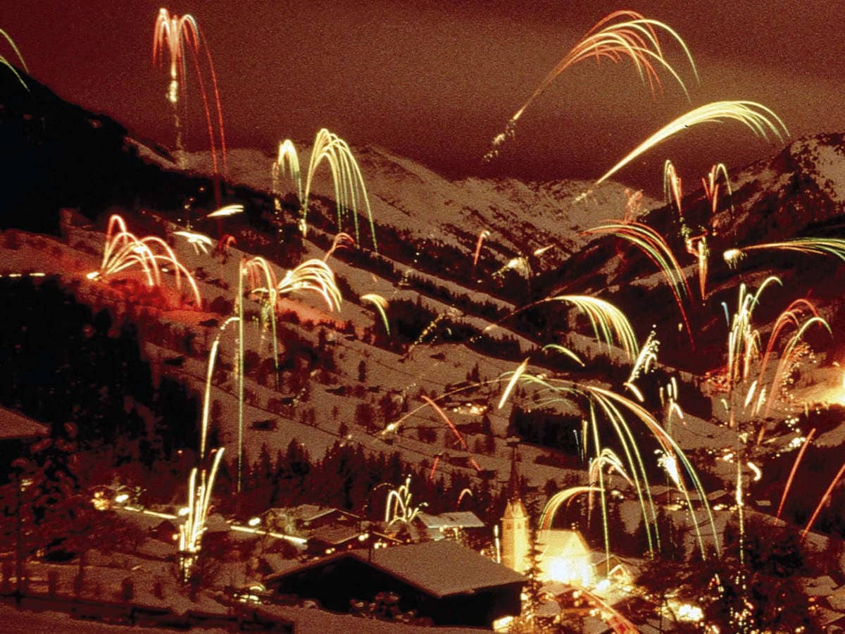 Silvestervorbereitungen in Alpbach