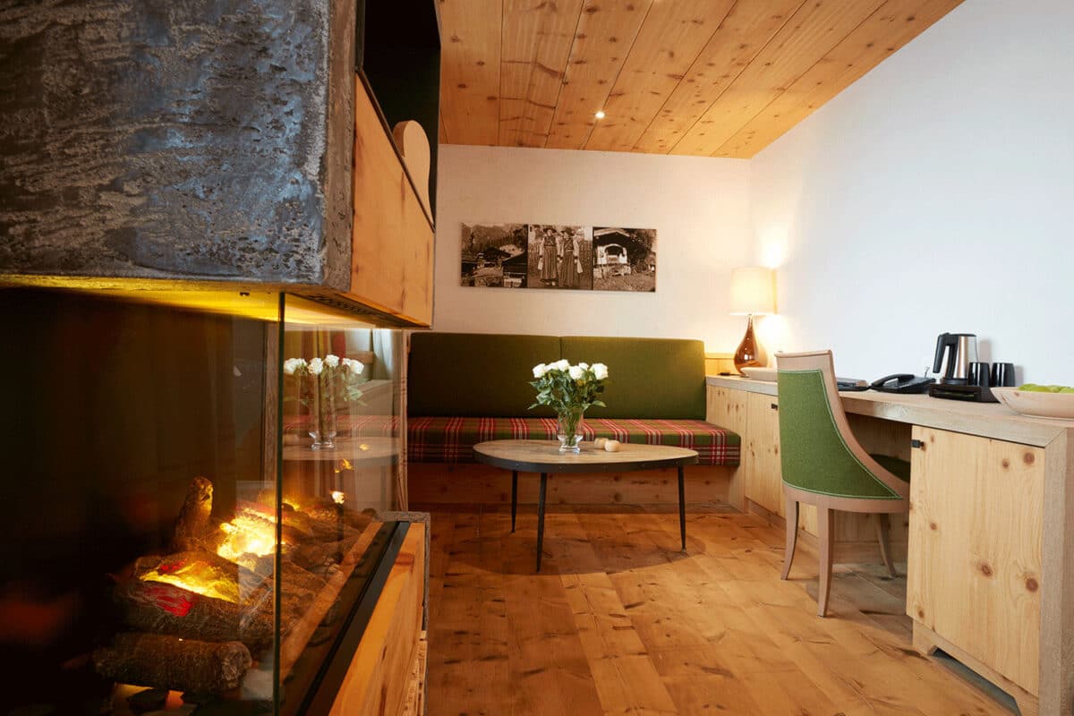 Wohnzimmer im Zirbenzimmer