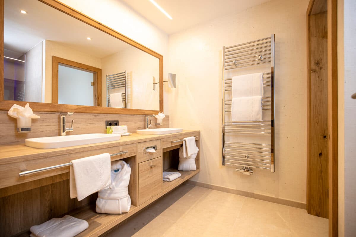 Badezimmer Wellnesshotel